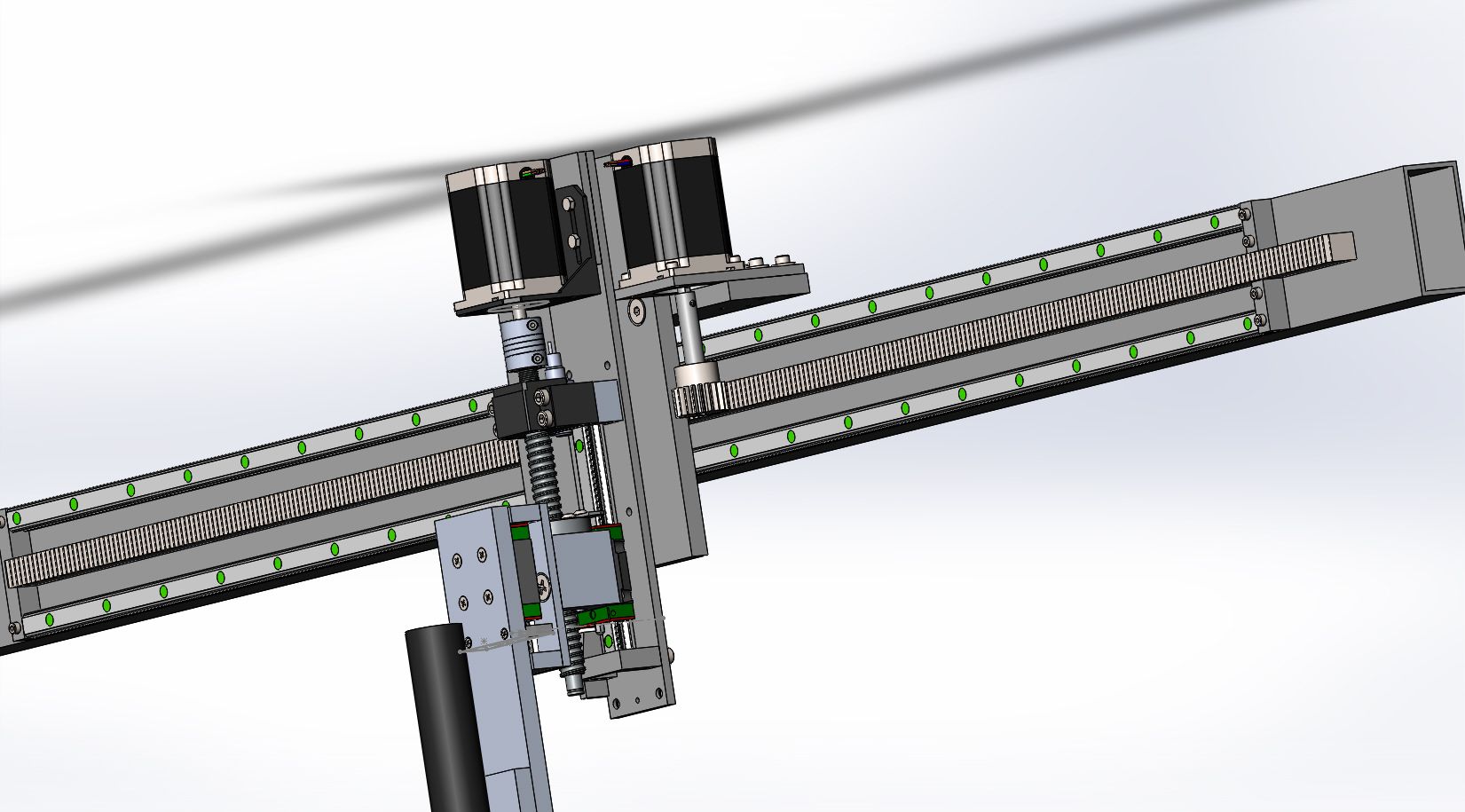 Do you really need a spring loaded pinion drive? LinuxCNC
